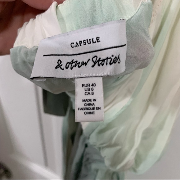 Capsule & Other Stories Watercolor maxi Dress, size 8 - Picture 6 of 6